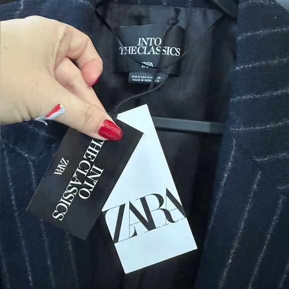 Zara Limited Edition Wool Blend Blazer, Size M - Picture 16 of 16